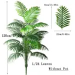 ParadisePeak Large artificial palm tree