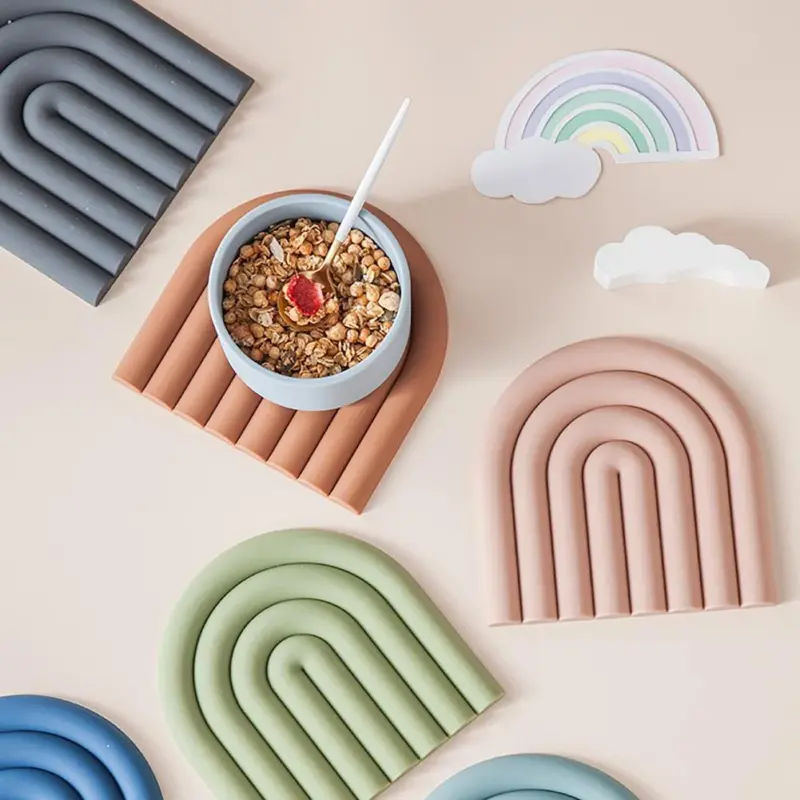 Pastel Silicone Pan Trivet