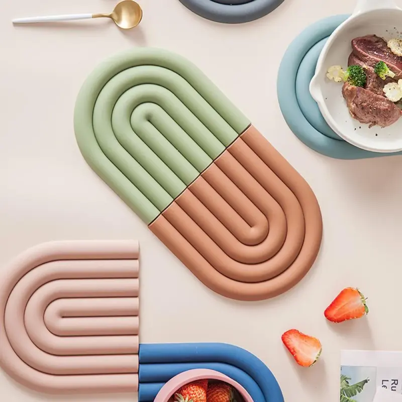 Pastel Silicone Pan Trivet