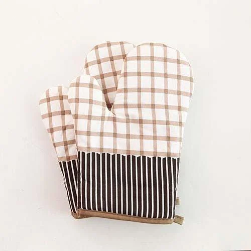 Patterned Oven Glove -