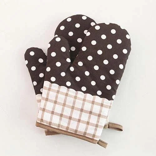 Patterned Oven Glove -