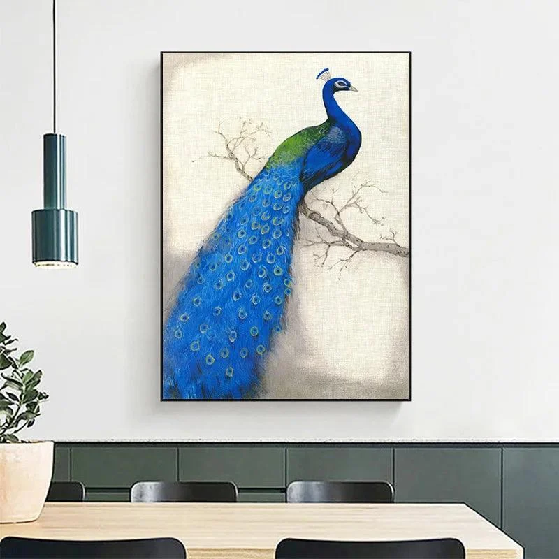 Peacock Canvas -
