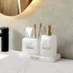 Pearl 3 Piece Bathroom Set
