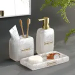 Pearl 3 Piece Bathroom Set