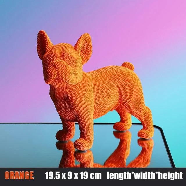 Pellet French Bulldog Figurine - Homeko