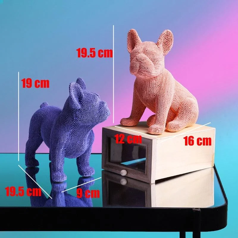 Pellet French Bulldog Figurine - Homeko