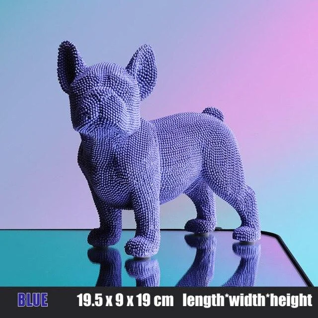 Pellet French Bulldog Figurine - Homeko