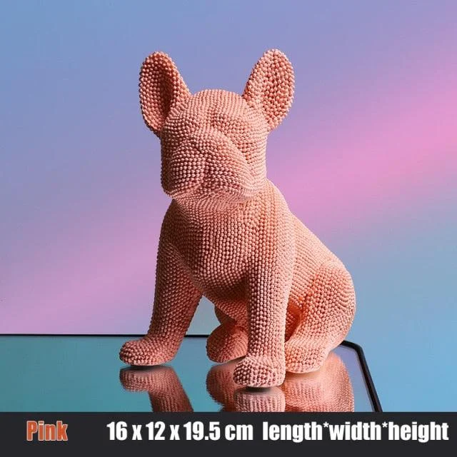 Pellet French Bulldog Figurine - Homeko