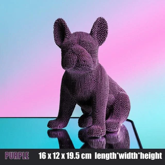 Pellet French Bulldog Figurine - Homeko