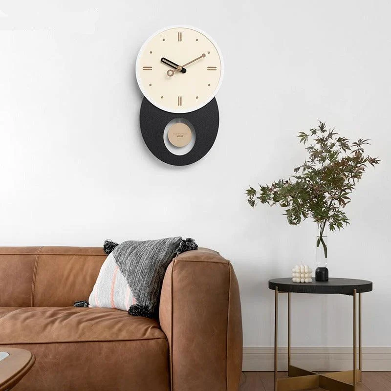 Pendulum Long Wall Décor Clock for Living Room -