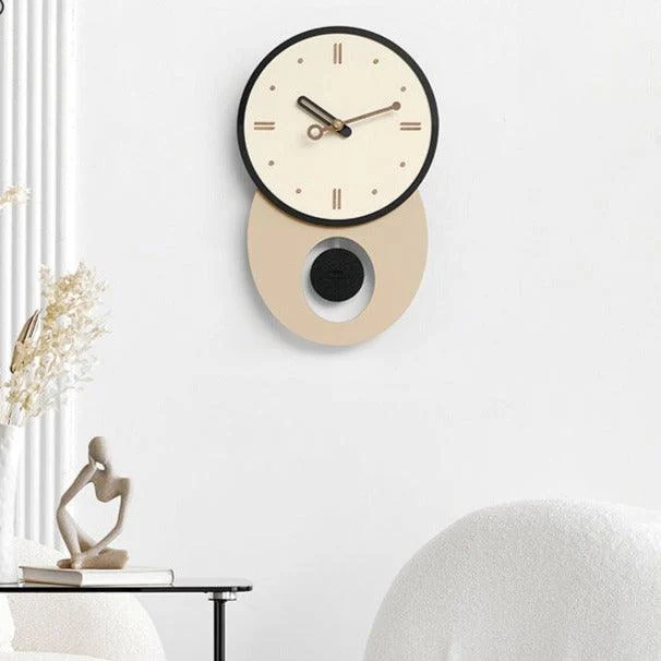 Pendulum Long Wall Décor Clock for Living Room -