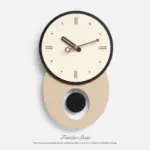 Pendulum Long Wall Decor Clock for Living Room