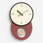 Pendulum Long Wall Decor Clock for Living Room