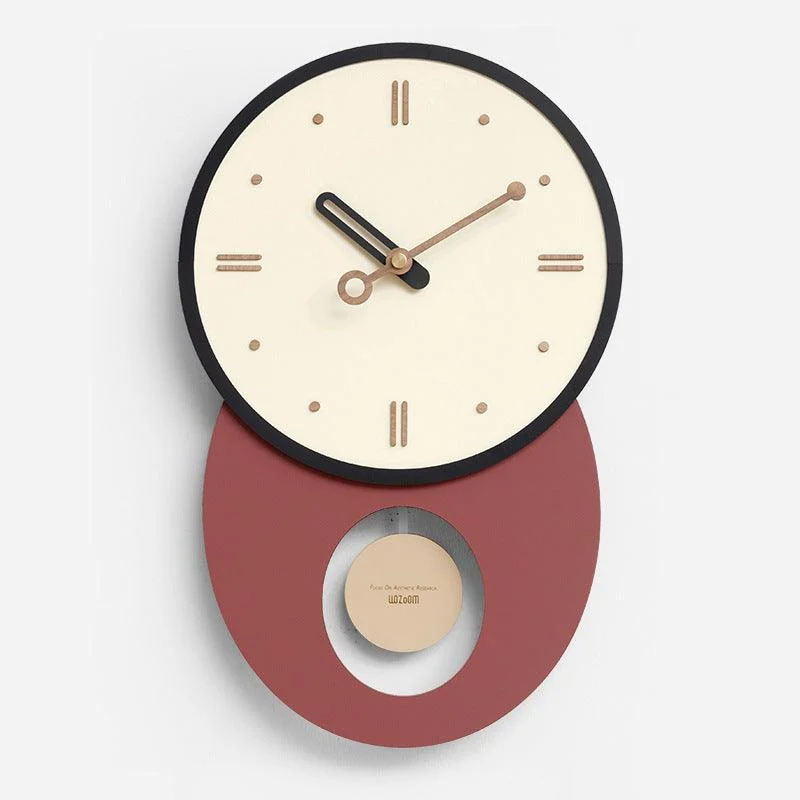 Pendulum Long Wall Décor Clock for Living Room -