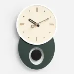 Pendulum Long Wall Decor Clock for Living Room
