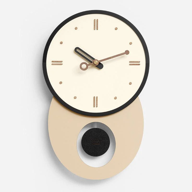 Pendulum Long Wall Décor Clock for Living Room -