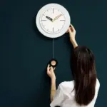 Pendulum Silent Wall Decoration Clock
