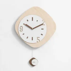 Pendulum Wall Decoration Clock for Lounge