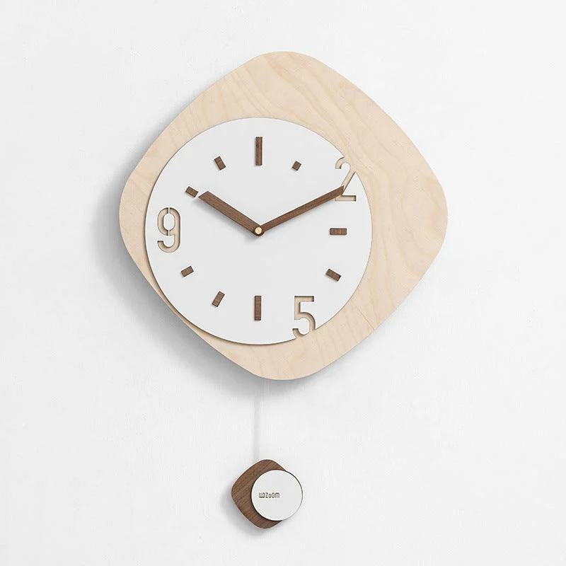 Pendulum Wall Decoration Clock for Lounge -
