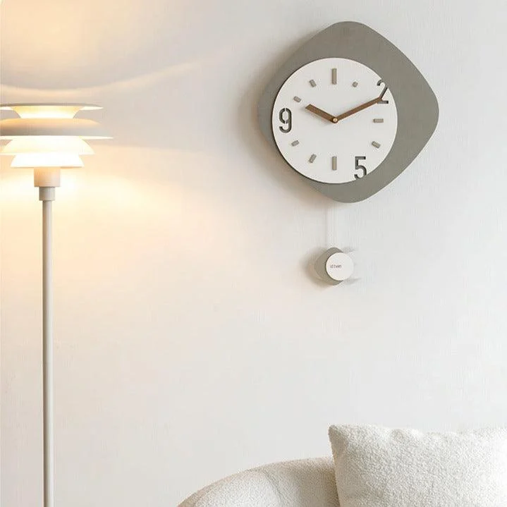Pendulum Wall Decoration Clock for Lounge -