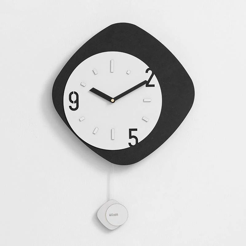 Pendulum Wall Decoration Clock for Lounge -
