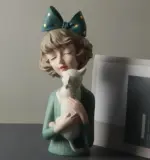 PetLoverGirlSculpture Homeko5