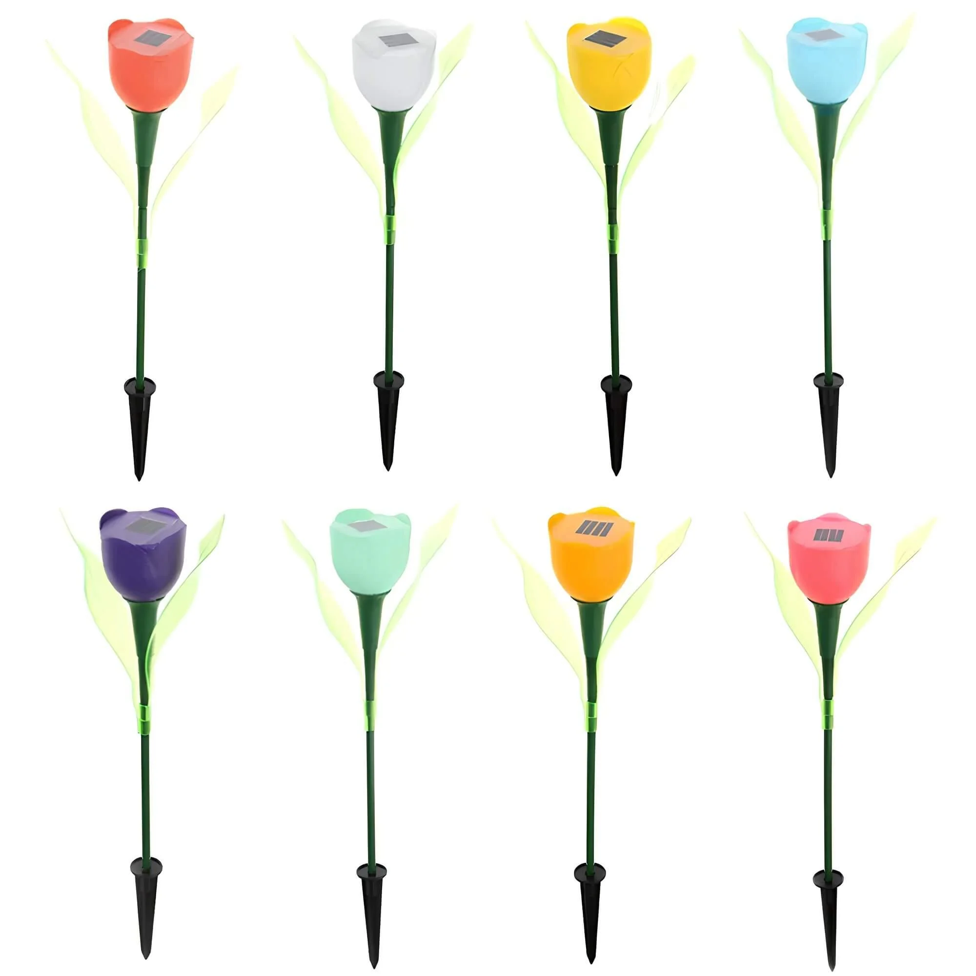 Petalglowsolartulpen Blumenlampen Solarbetriebenegartenleuchtenxlumina5