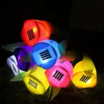 PetalGlow Solar Tulip Flower Lights