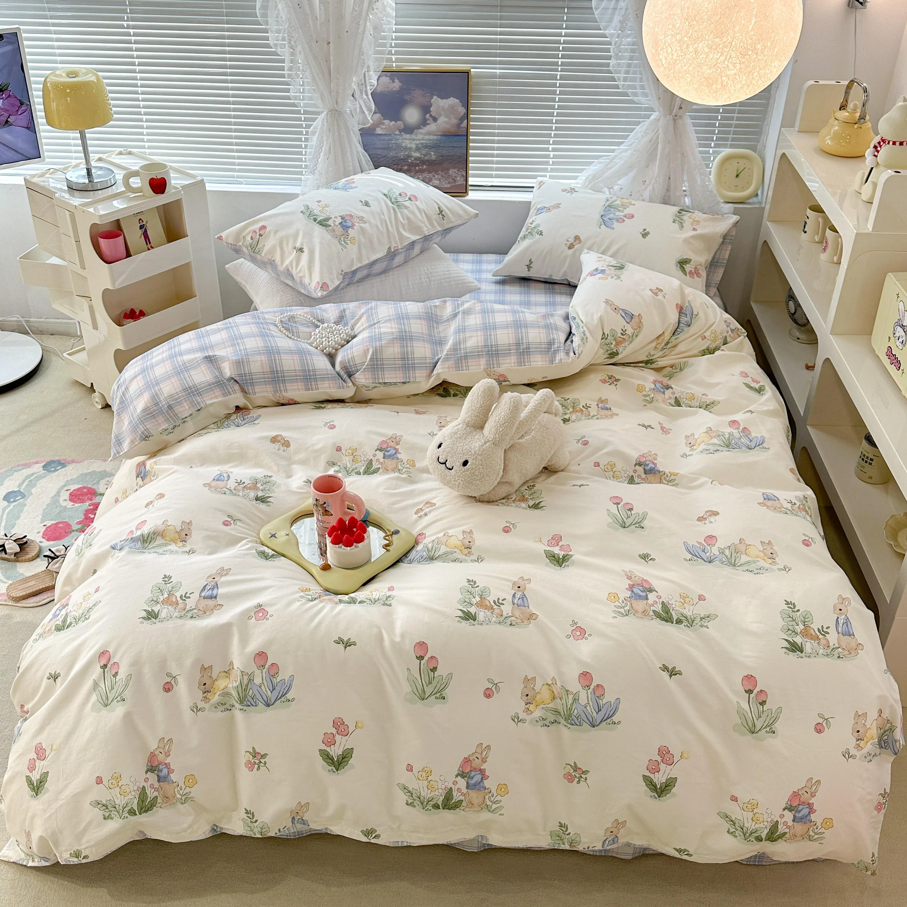 Peterrabbitkidsroombeddingset 3