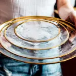 Phnom Penh crystal glass home restaurant meal dessert jewelry storage decorative plate home glass living fruit 5d0c0650 3d8e 4fd1 b9f5 66551d31d1f7