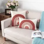 Pink Cushion Cover Boho Rainbow Cotton Pillow Cover for Home Decor Living Room Sofa Bedroom Decorative 80ddd473 b22c 4e68 a297 0e3396a59e52