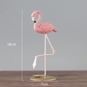 Pink Flamingo Figurine