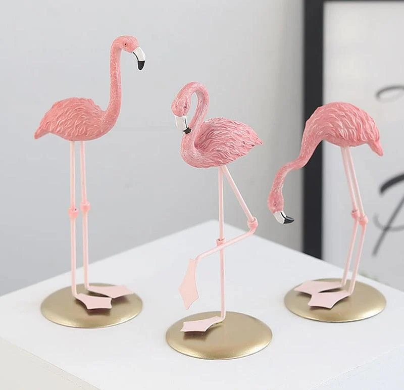 Pink Flamingo Figurine - Homeko