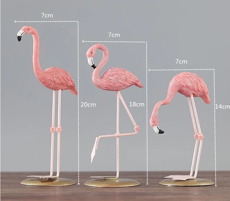 Pink Flamingo Figurine - Homeko