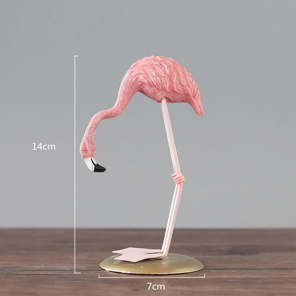 Pink Flamingo Figurine - Homeko