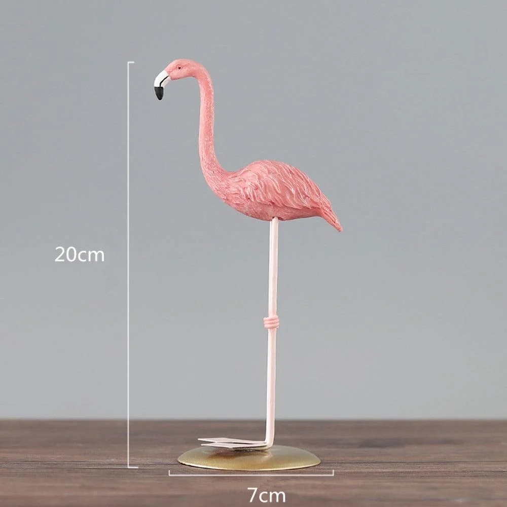 Pink Flamingo Figurine - Homeko