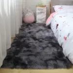PinkGreyClassicCarpetShaggyRugsforChildrenSoftMatLivingRoom Homeko14