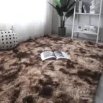 PinkGreyClassicCarpetShaggyRugsforChildrenSoftMatLivingRoom Homeko7