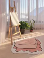PinkNiceDayPinkComfortableSoftRugsLivingRoomDecorationforBalconyBedroom Homeko1