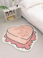 PinkNiceDayPinkComfortableSoftRugsLivingRoomDecorationforBalconyBedroom Homeko2
