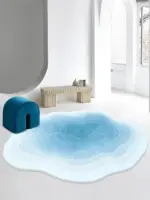 PinkPurpleGradientLuxuryPlushRugCarpetsforLivingRoomBedroomDecor Homeko10