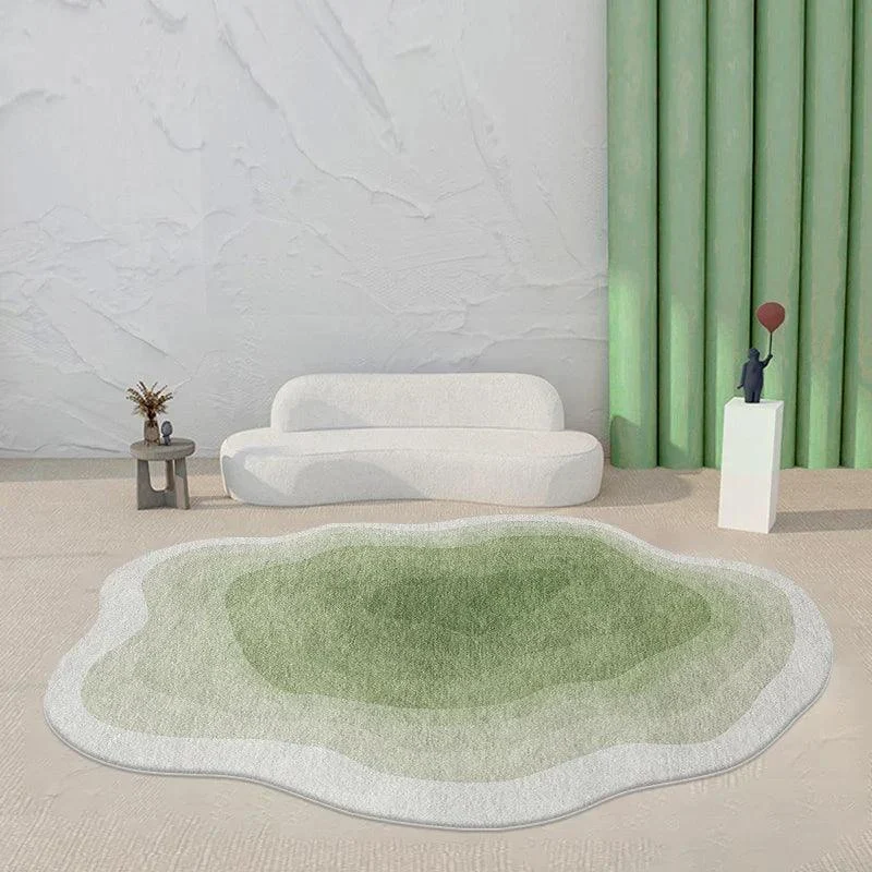 Pink Purple Gradient Luxury Plush Rug Carpets for Living Room Bedroom Decor - Homeko