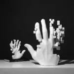 PixelHandSculpture Homeko3