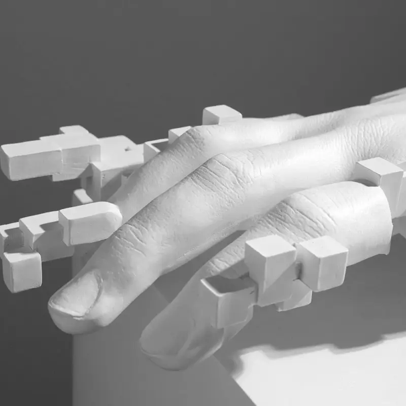 PixelHandSculpture Homeko6