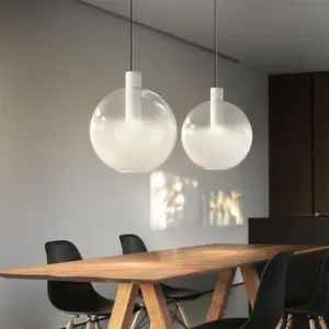 Homeko Stained Glass Ball Shape Pendant Light