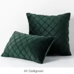 Plaid Cushion Cover Decorfaure