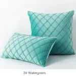 Plaid Cushion Cover Decorfaure