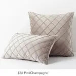 Plaid Cushion Cover Decorfaure