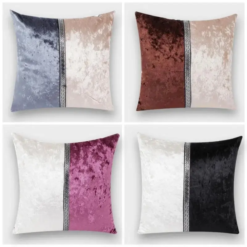 Plush Cushion Cover Decorfaure