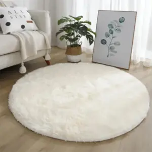 Plush Round Rug